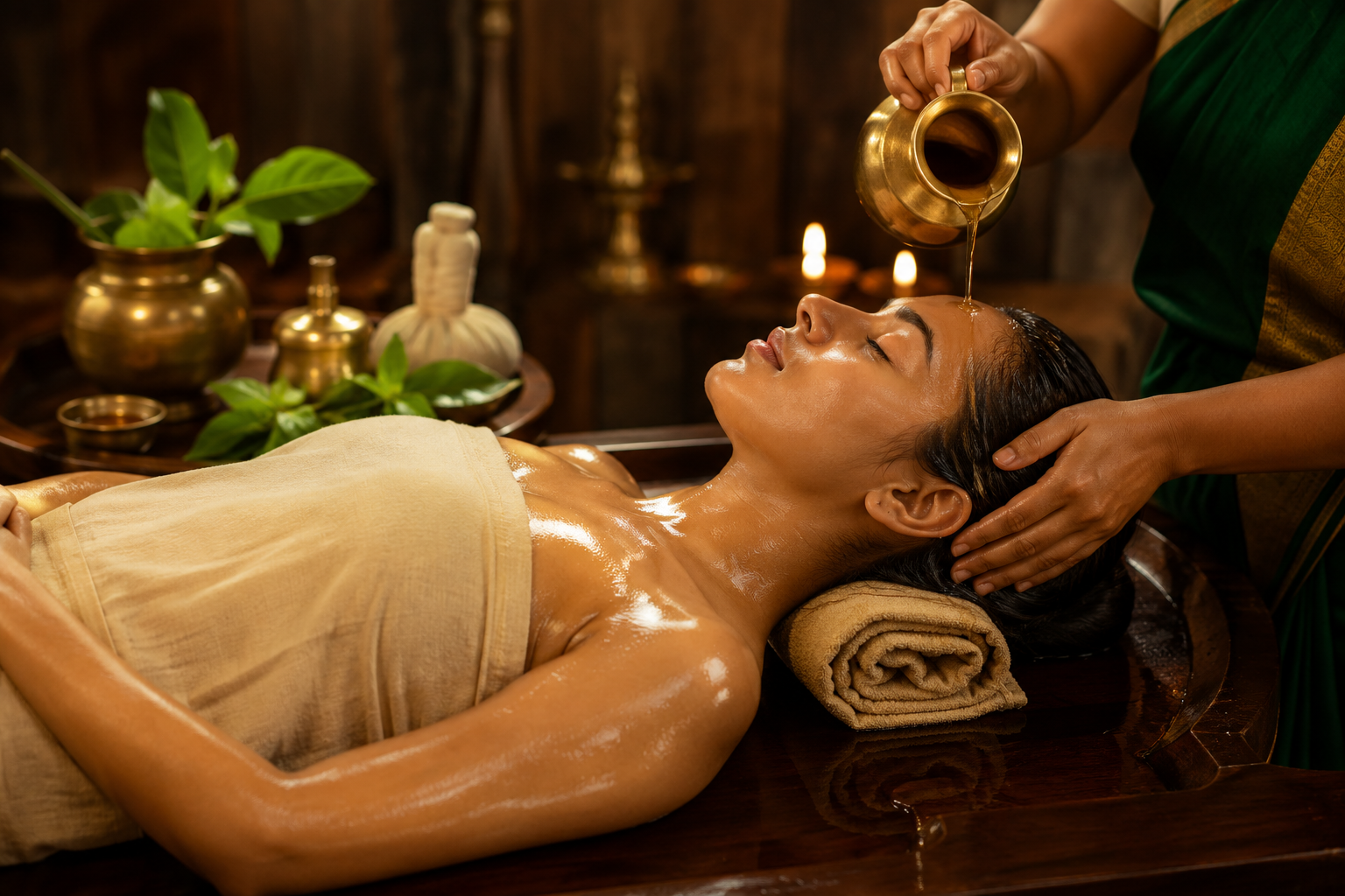 Snehana Therapy