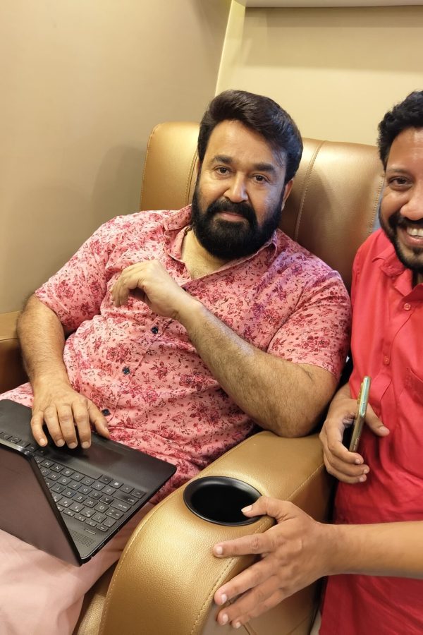 Mohanlal with Dr Sreejith